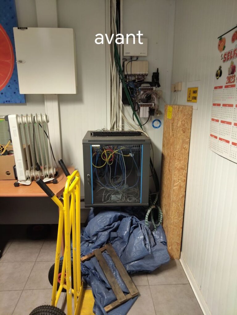 Coin technique de Grand Fruit Distribution avant les travaux